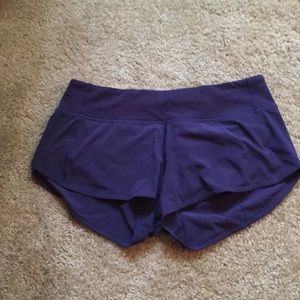 Lululemon Speed Up Short 6 - Deep Purple/Blue